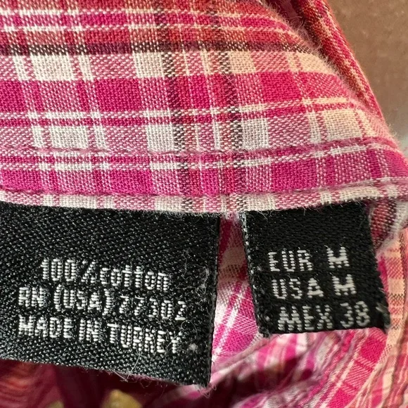 EUC Zara Short Sleeve Button Front Shirt - Picture 8 of 8